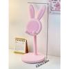 1pc Cute Rabbit Shape Multi-Function Adjustable Phone Stand, Extendable Slouchy Holder
