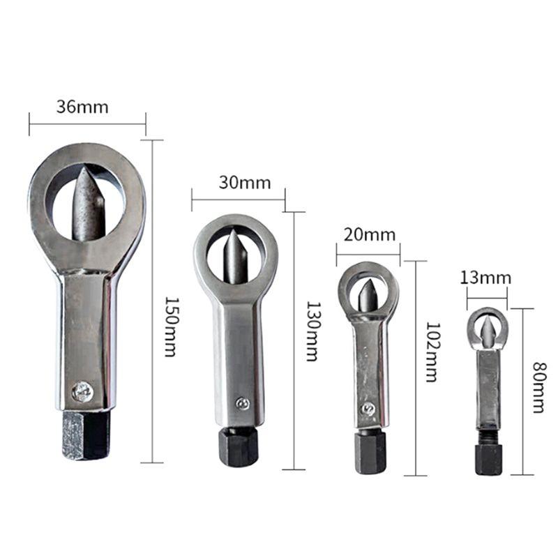 2025+ 9-27mm Professional Nut Extractor for Splitter Remover Tool Set & Repair Hand Tools