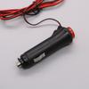 Universal-Zigarettenanzünderstecker fürs Auto, 12 V, mit Schalter, Sicherung, LED-Anzeige, Auto-Netzkabel, 1 Meter, Ein-/Aus-Schalter, Ladegerät-Adapter