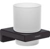 Addstoris 41749670 Toothbrush Holder, Matte Black