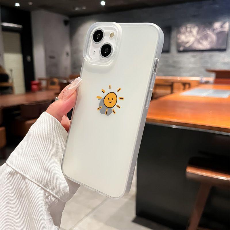 Etui na telefon Little Sun dla iPhone 17 Pro Max/16/14/13/12/11 - Miękkie i stylowe