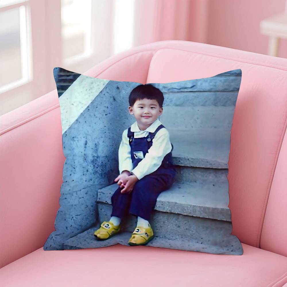 Actor L-Lee Jong S-Suk Pillow Case Pattern Printed Pillowcase For Living Room Sofa Cushion Cover & Bedroom Decor
