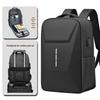 High-End Waterproof Reflective Men's Backpack: Customizable Hard Shell for Business & School