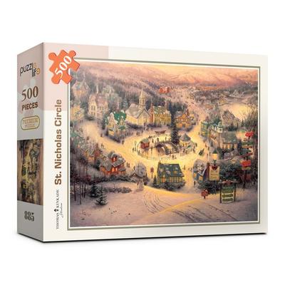 [Puzzle Life] Nicholas Circle 500-piece Jigsaw Puzzle PL885, Mixed Colors Jigsaw Puzzle, Childrens Games, Educational Toys