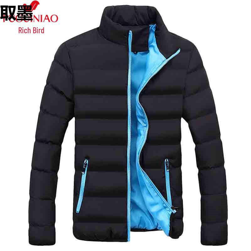 Men's Korean Style Short Velvet Winter Cotton Coat