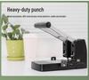 Qiwén Heavy-Duty Adjustable Hole Punch for 100-150 Pages