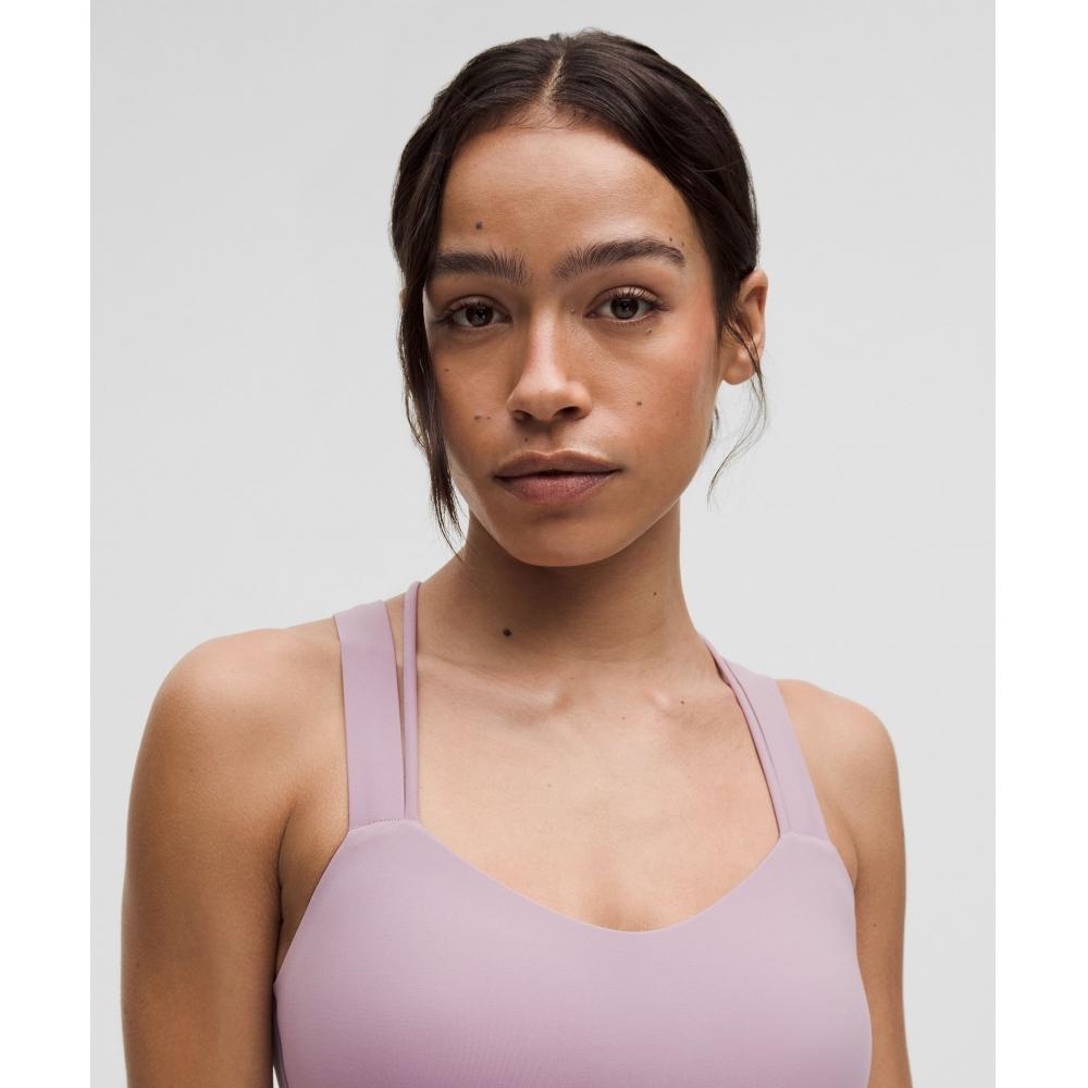 Lululemon Like A ClouD Longline brA  Light Support  D DD Cup lAvenDer Lux