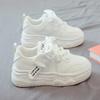 Women's Sneakers New Lace Up Anti Slip Height Increasing Casual Shoes Students Platform Outdoor Skateboard Shoes 2025