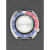 45mm Diving Watch Case 316L Stainless Steel For Turtle Abalone Seiko NH35 NH36 NH38 NH34 Movement 28.5mm Dial Sapphire 120clicks