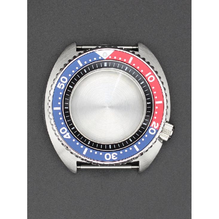 45mm Diving Watch Case 316L Stainless Steel For Turtle Abalone Seiko NH35 NH36 NH38 NH34 Movement 28.5mm Dial Sapphire 120clicks