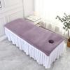 80x190cm Massage Sheet with Holes Absorbent Spa Sheet Large Microfiber Bath Towel for Beauty Salon Beauty Salon Supplies