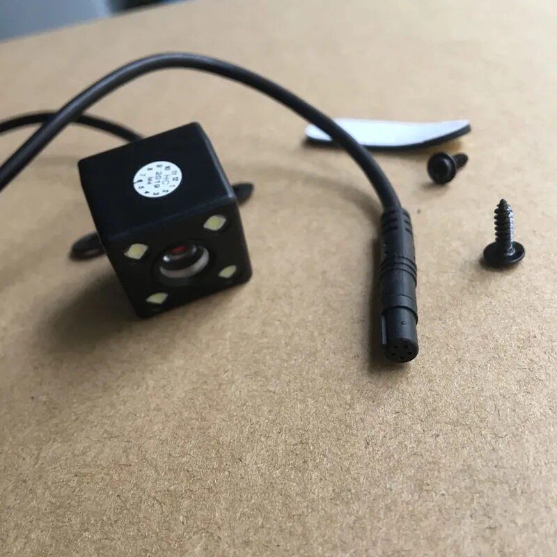 Car Dashcam Rear Camera Extension Cable, Long Cable, 4-Core 5-Pin Reversing Video Connection Cable
