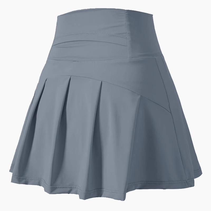 Sports Shorts Women'S Summer Thin New Running Anti-Light Skirt High Waist And Thin Yoga Tennis Skirt
