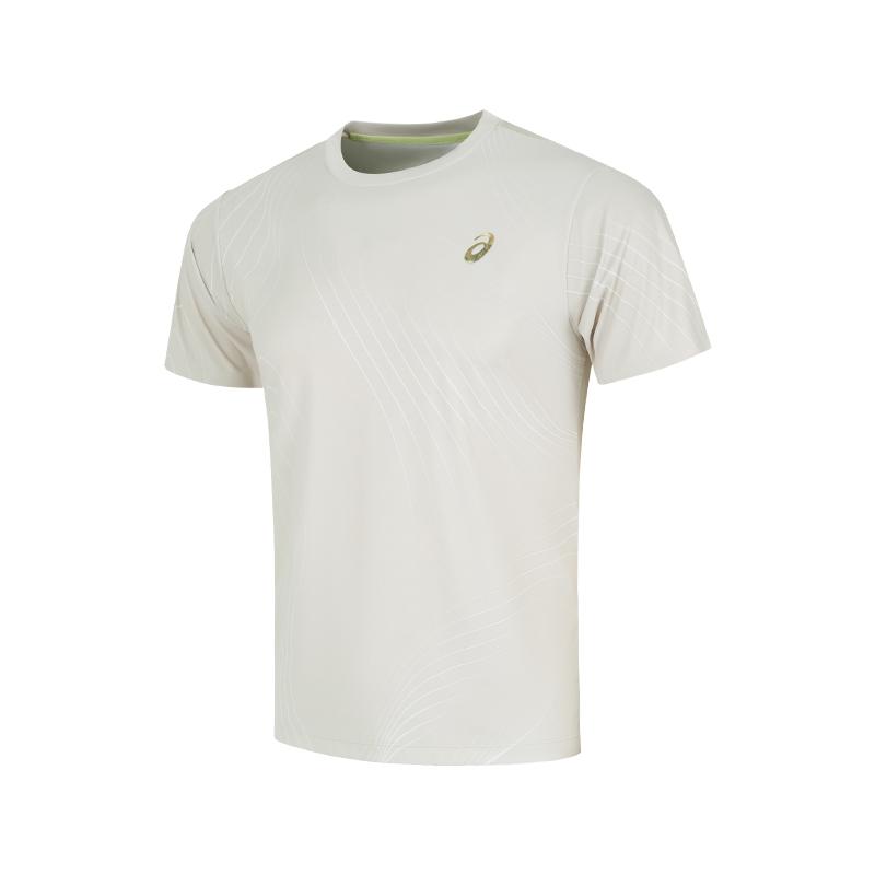 

Asics SS25 Comfortable Quick-Dry Sports Short Sleeve T-Shirt Unisex Tops Beige 2013A529-100 XL
