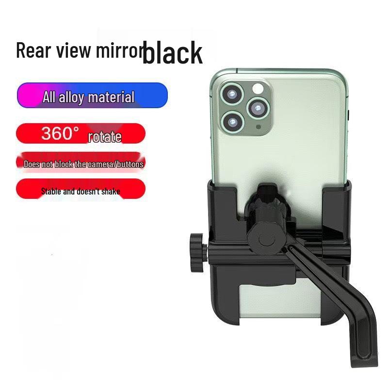 

Aluminum Alloy Shockproof Phone Holder for Electric Vehicles, Motorcycles, and Bicycles