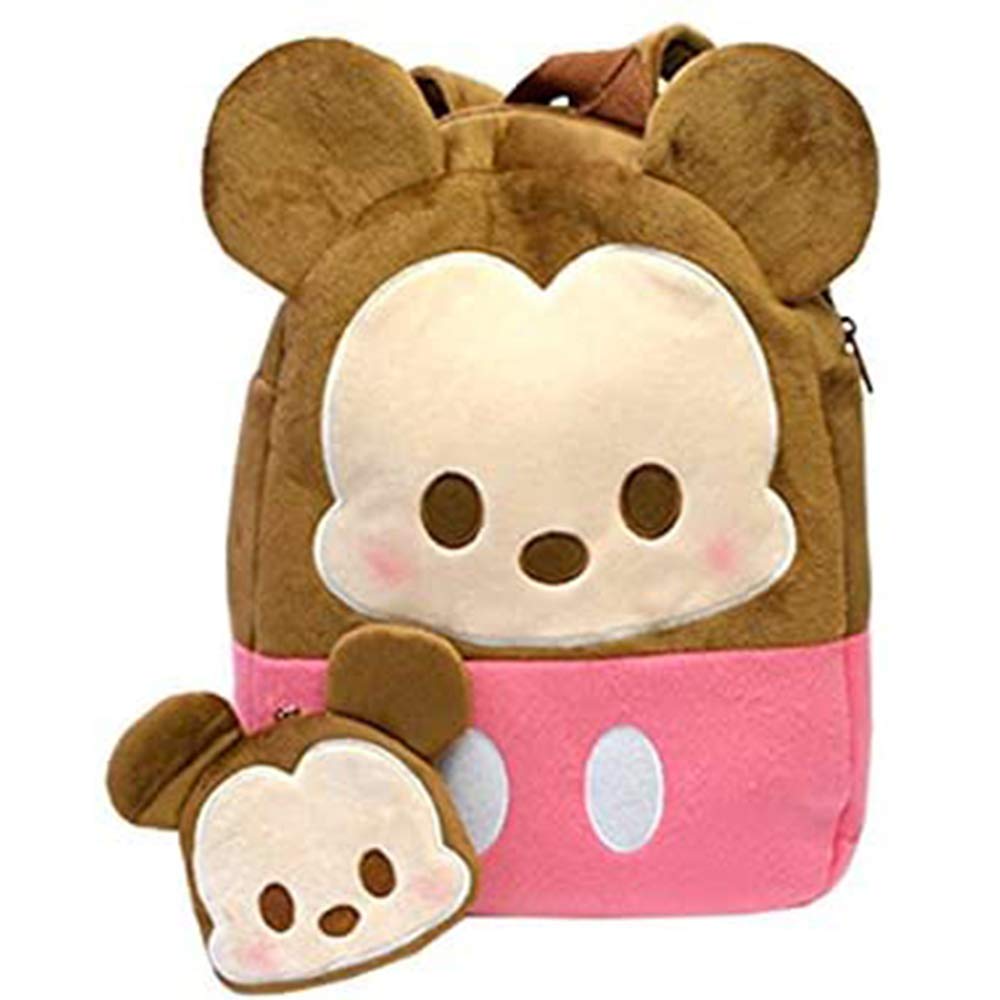 

Диснеевский рюкзак с именной биркой Микки Мауса и популярный и милый рюкзак с дизайном Винни-Пуха для регулируемых лямок, детский брелок, для взрослых,