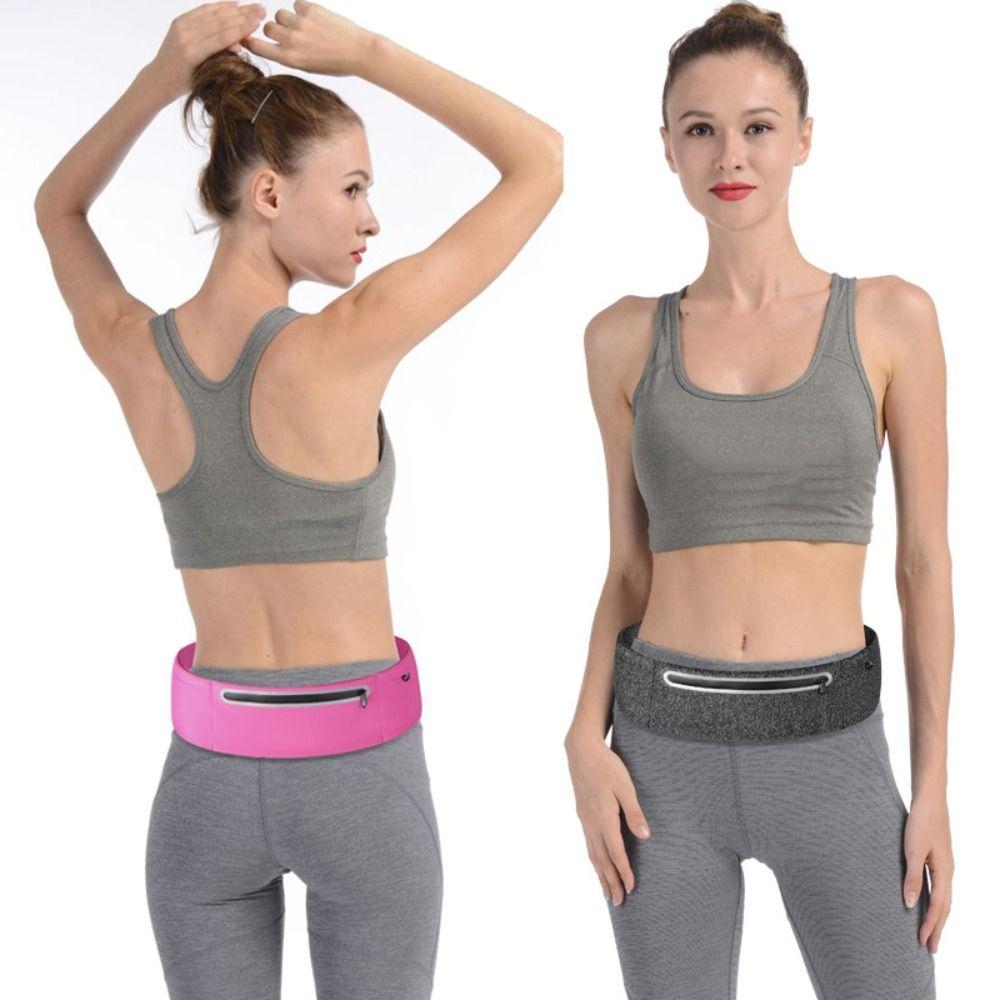 Ultra-Thin Running Waist Bag High Elastic Sports Phone Bag Sport Mobile Waist Bag Sports Wear