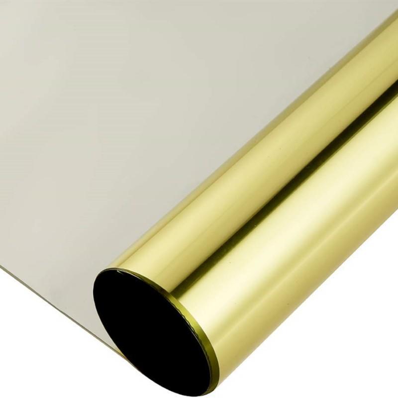 40x100cm One Way Daytime Privacy Film Heat Control Sun Blocking Anti UV Reflective Static Cling Window Tint for Home And Office