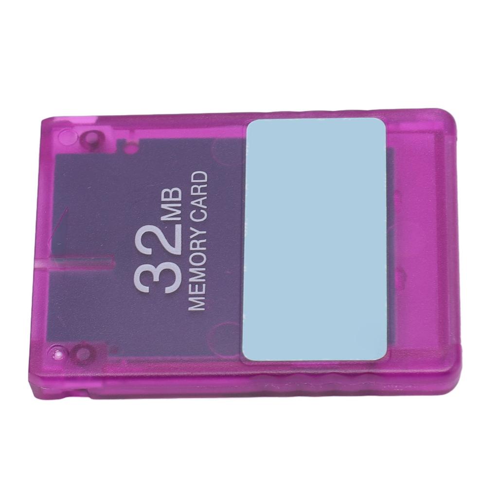 V1.953 Memory Card Professional OPL HD Loader Game Program Card for Game Console Accessories 32MB Transparent Purple