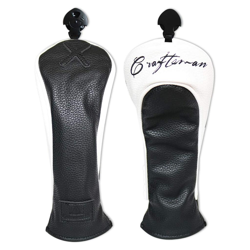 CRAFTSMAN Utility-Schutz für Golf Verkauft Enthält nummerierte Anhänger Schwarz UT/Hybrid-Schläger, Einzeln, (Nummerntags 2, 3, 4, 5, 6, UT), Dreiteilig