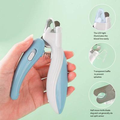 Nail Clippers with Led Light Pet Claw Grooming Scissors for Dogs Cats Small Animals Paw Nail Trimmer Pet Professional Pet
