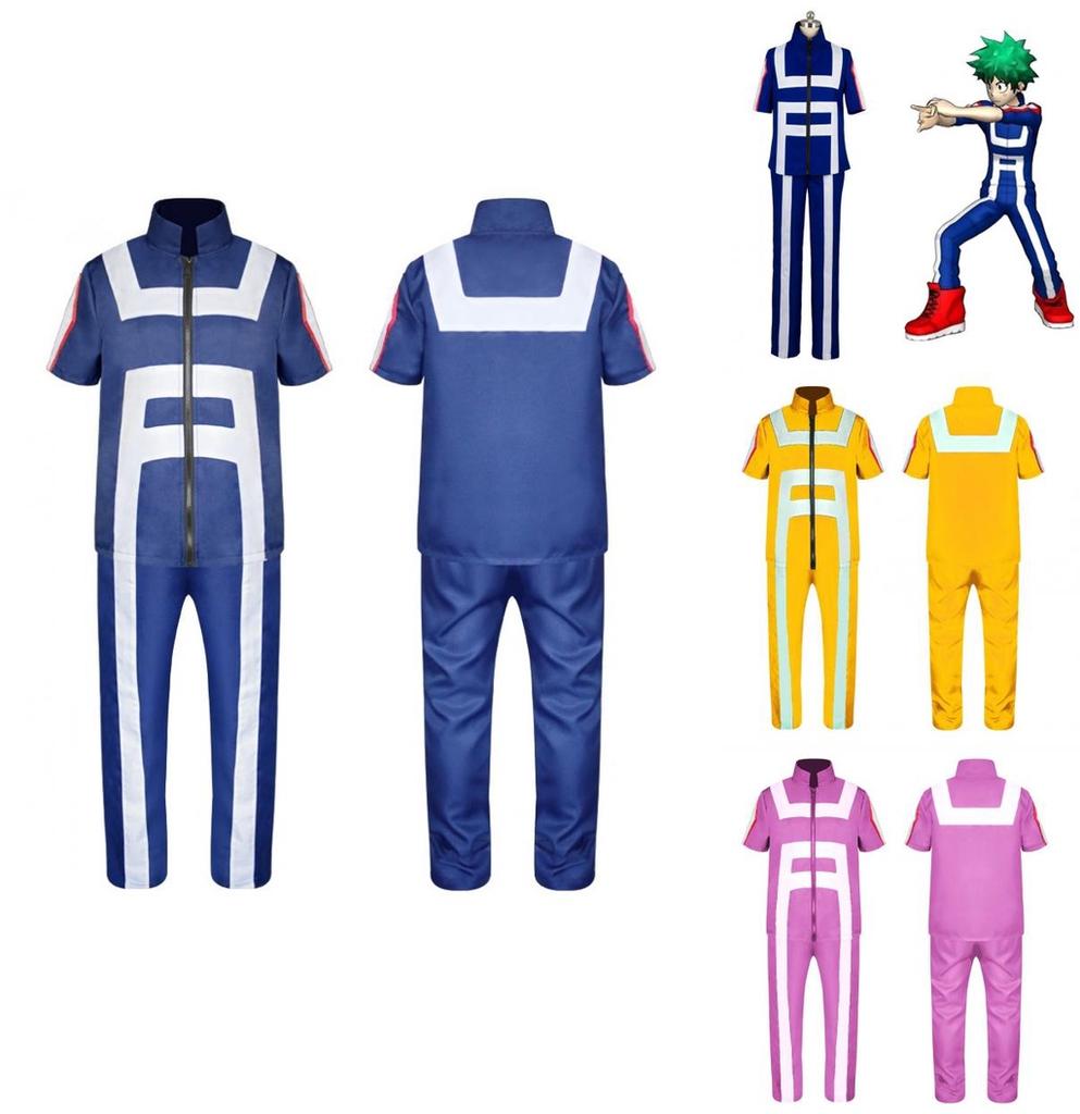 Premium Quality Boku No Hero Academia Izuku Midoriya Cosplay Training Uniform