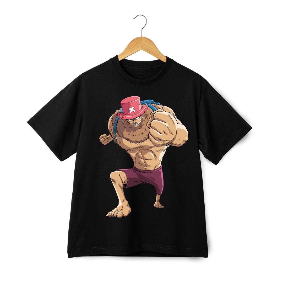 Muscline Chopper T-Shirt Mens Womens Tees Top - One Piece Monster Point Anime Graphic Tee Streetwear XL