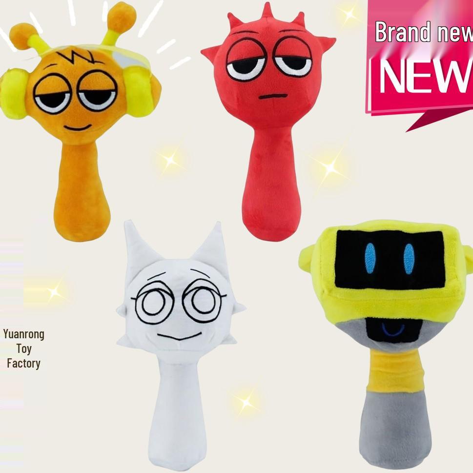 Sprunki Plush Toy Doll - Game Accessories