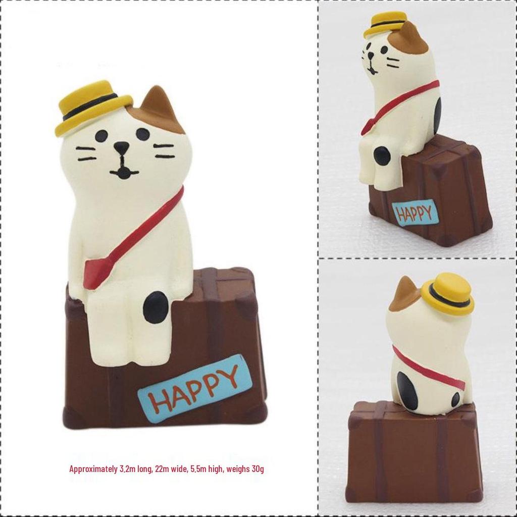 Statue of Liberty Cat Resin Miniature: World Traveler Series