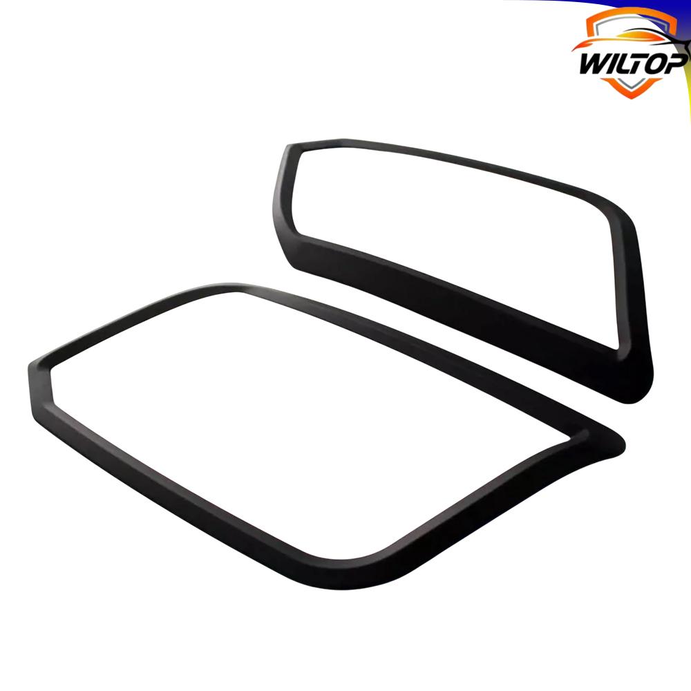 

Head Light Cover Trim For Volkswagen Vw Amarok 2009-2025 Front Lamp Hoods ABS Matte Black Car Exterior Accessorie