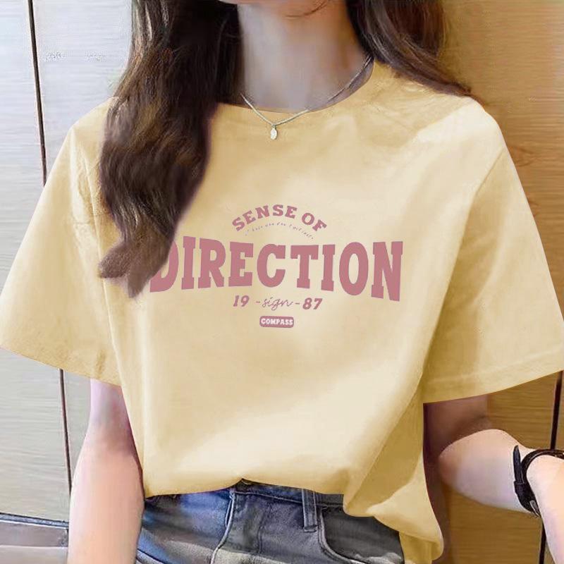 

VEZFAA Женская мода Повседневная Лето Весна Короткие рукава О-образный вырез Блузки и рубашки XXXXXL