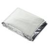 Emergency Ponchos Waterproof Windproof CPP Aluminum Film 0.012mm Thick Silver Reflective Emergency Blankets for Travel