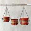 With Chain Rope Hanger Flower Pot Iron Flower Pot Holder Hanging Planter Hanger  Patio