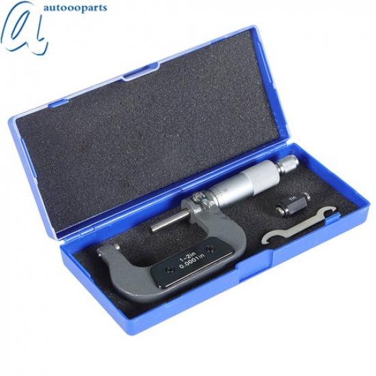 Outside Micrometer 1-2"/0.0001" Carbide Tipped Precision Micrometer