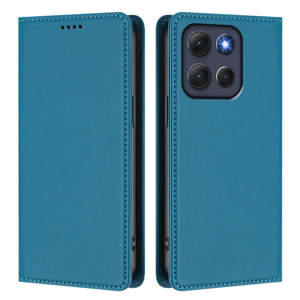 For Motorola Moto G86 5G Leather Wallet Case Magnetic Closure RFID Blocking Phone Cover