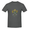 Sunflowers With Beesdaily Tshirt Artistic Commuting Not Easy To Loosen Short Sleeve