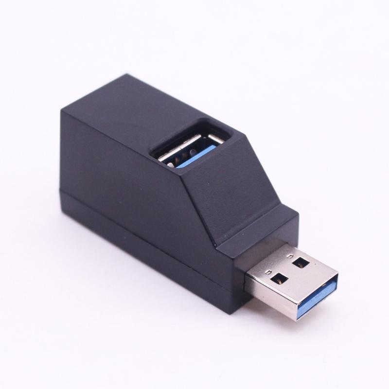 Portable USB Adapter Extender 1 To 3 Ports USB3.0 Splitter Connect Multiple Devices To PC or Laptop Phone