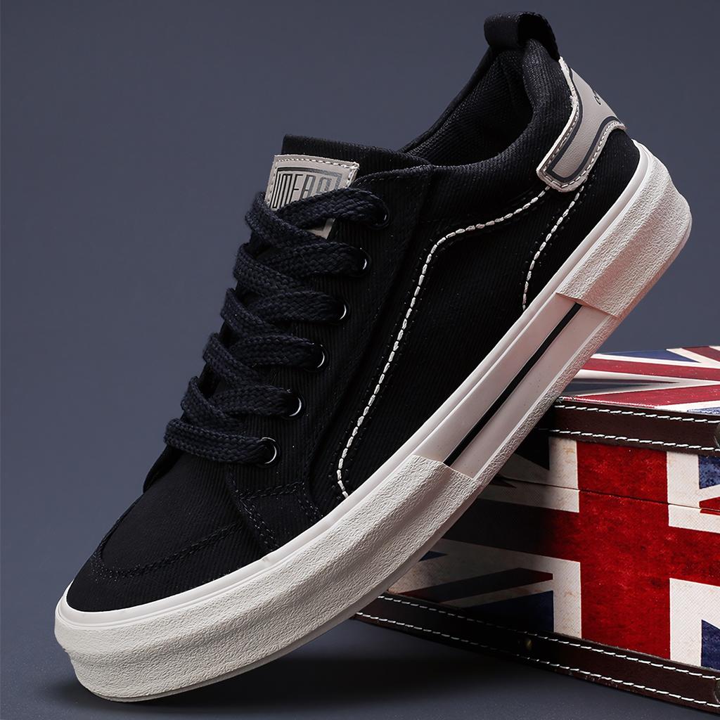 Men'S Shoes Fashion Student Casual Men'S Canvas Shoes Comfortable Breathable Board Shoes Men