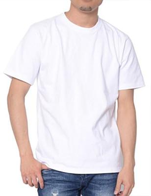 T-Shirt.ST Men's 10.2oz Short Sleeve Solid Color Super Heavyweight T-Shirt, White, Size XXL