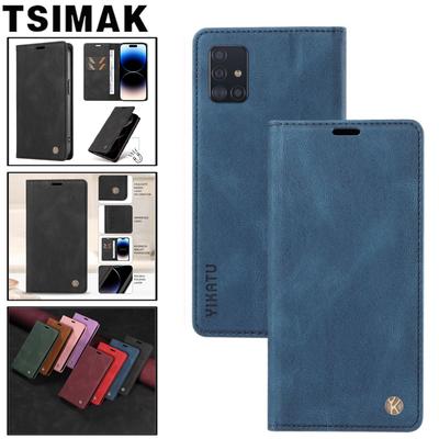 Leather Case For Samsung Galaxy A51 A71 A21 A21S A31 A41 A10 A20 A30 A40 A50 A70 A10S A20S A30S A50S Flip Wallet Phone Cover