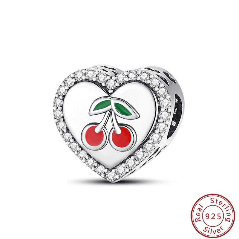 Dessert Afternoon Tea Series Copper Coffee Cake Pizza Fries Sweet Charms Beads 3Mm Diy Fine Jewelry Making