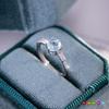 Elegant S925 Silver Ring, Natural Gemstone, Adjustable Band, Premium Jewelry for Her