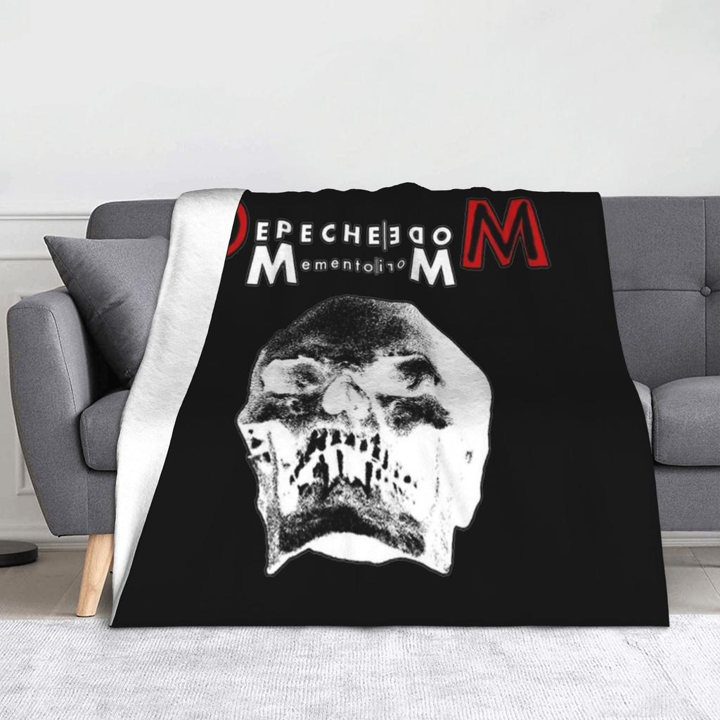 La Coperta Lavorata a Maglia Memento del Tour Live Modalità Musicista Pile Depeches Mode Coperta Super Calda per Auto Divano Letto Tappeto