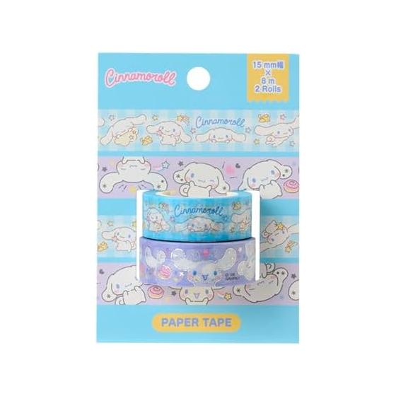 Sanrio Paper Tape Set of 2 Cinnamoroll 586102