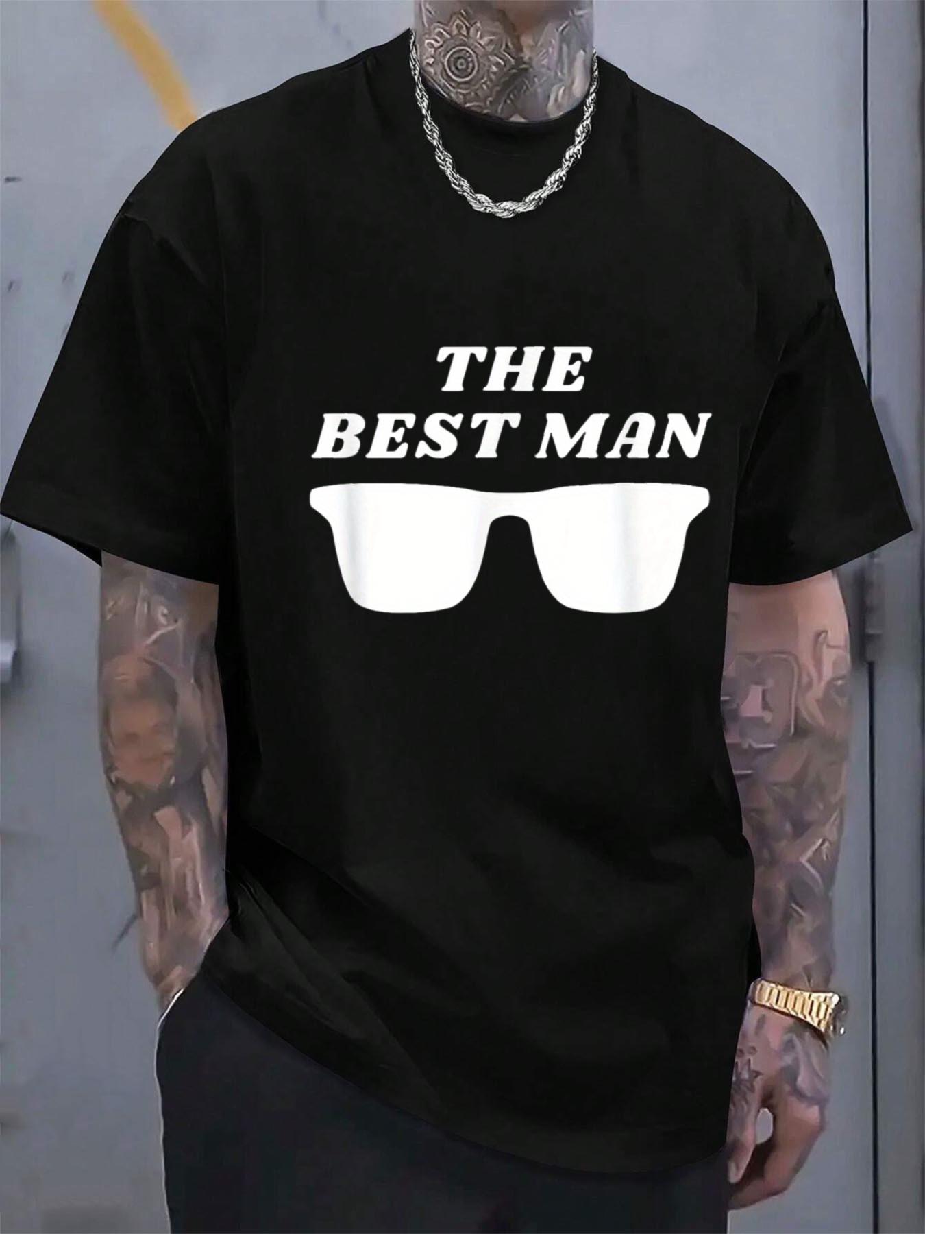 Cute Best for Man Design Wedding Parties Bachelor T-Shirt XXL