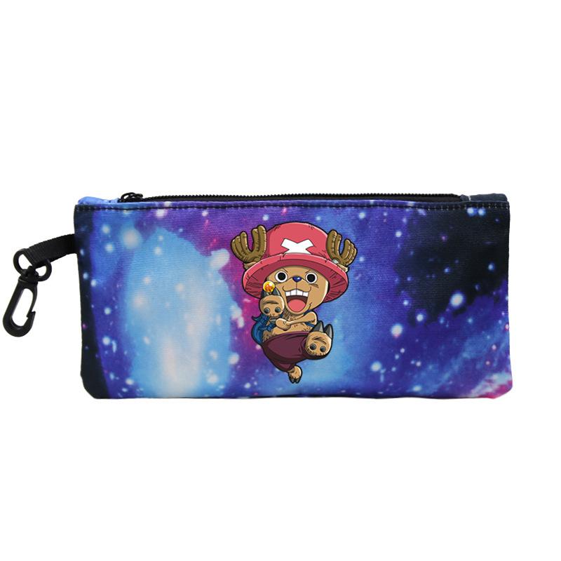 Animation Peripheral Printing Pencil Case Primary and Secondary School Students Stationery Zipper Pencil Case