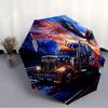 Eagle Fashionable Automatic Opening/Closing Folding Umbrella. Portable and Foldable, Ideal for Gift, Travel, and Daily Use.