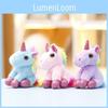 Cartoon Unicorn Plush Doll With Soft Short Pile Fabric For Kids Girl Gift Accessory