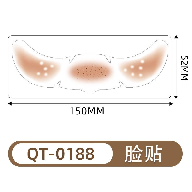 Waterproof Temporary Freckle Tattoos Christmas Party Makeup Long Lasting Fake Stickers Holiday Events