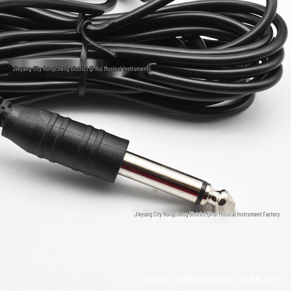 No-Drill Acoustic Guitar Soundhole Pickup with 3m Cable and Accessories